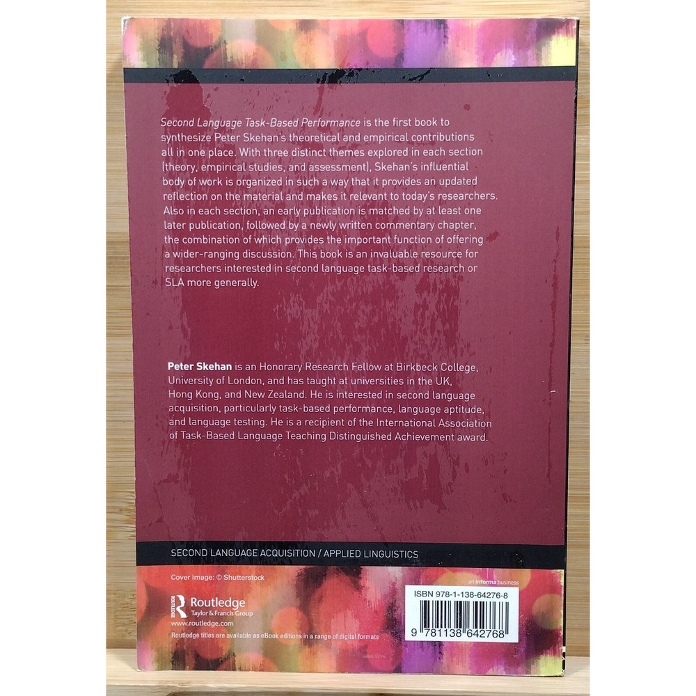 Second Language Task-Based Performance by Peter Skehan (2018, Paperback) - Picture 15 of 16